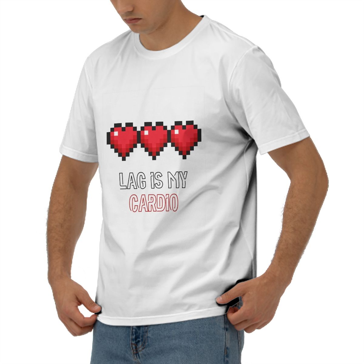 Lag is my Cardio (White)