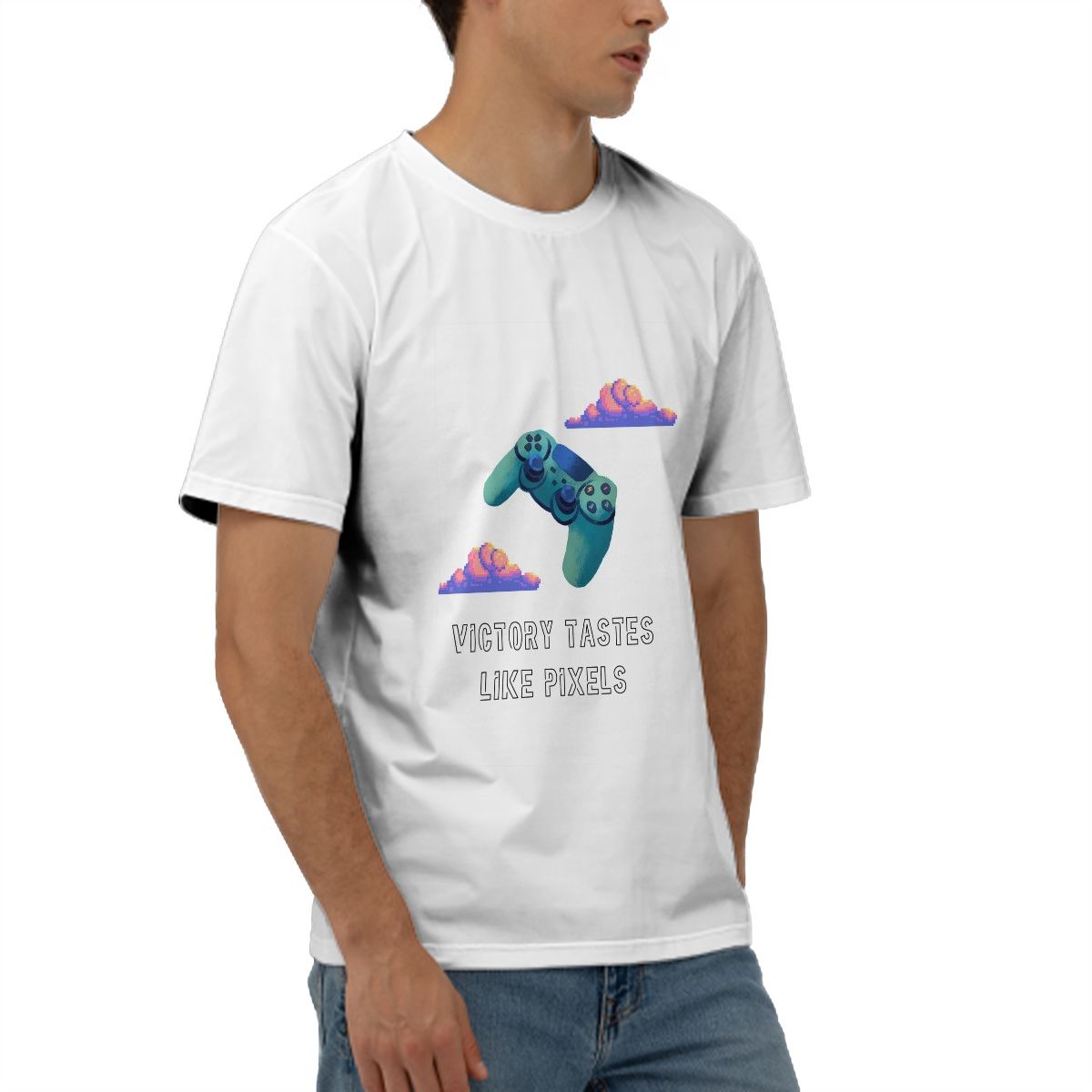 Victory tastes like pixels (White)