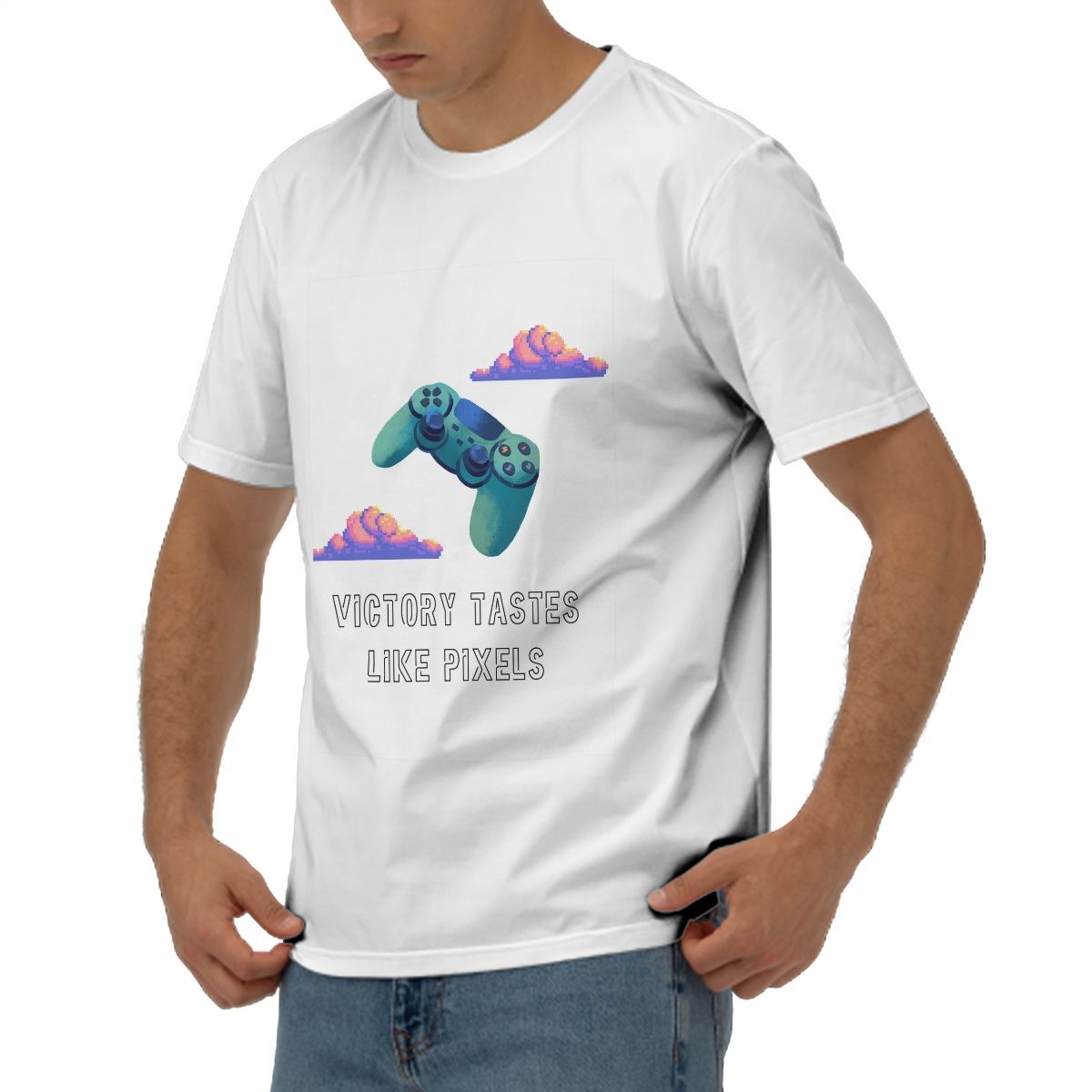 Victory tastes like pixels (White)
