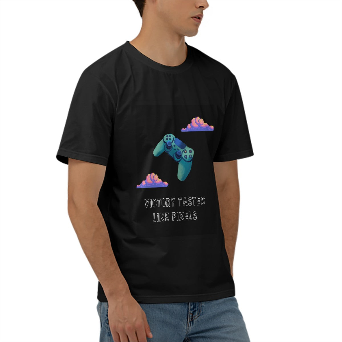 Victory Tastes like pixels (Black)