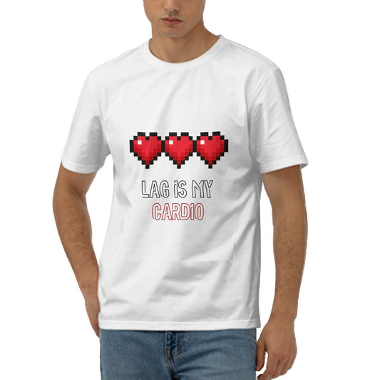 Lag is my Cardio (White)