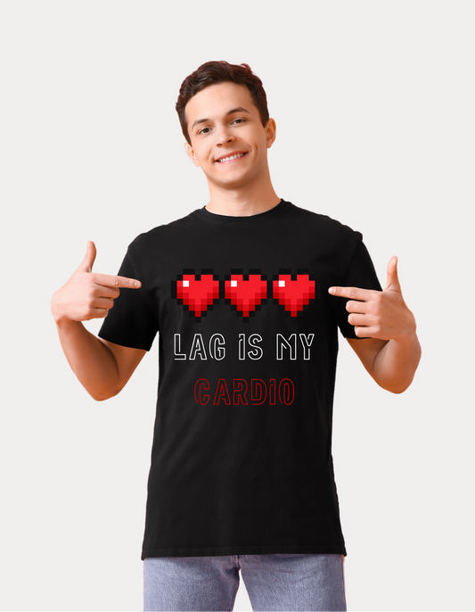 Lag is My Cardio (Black)