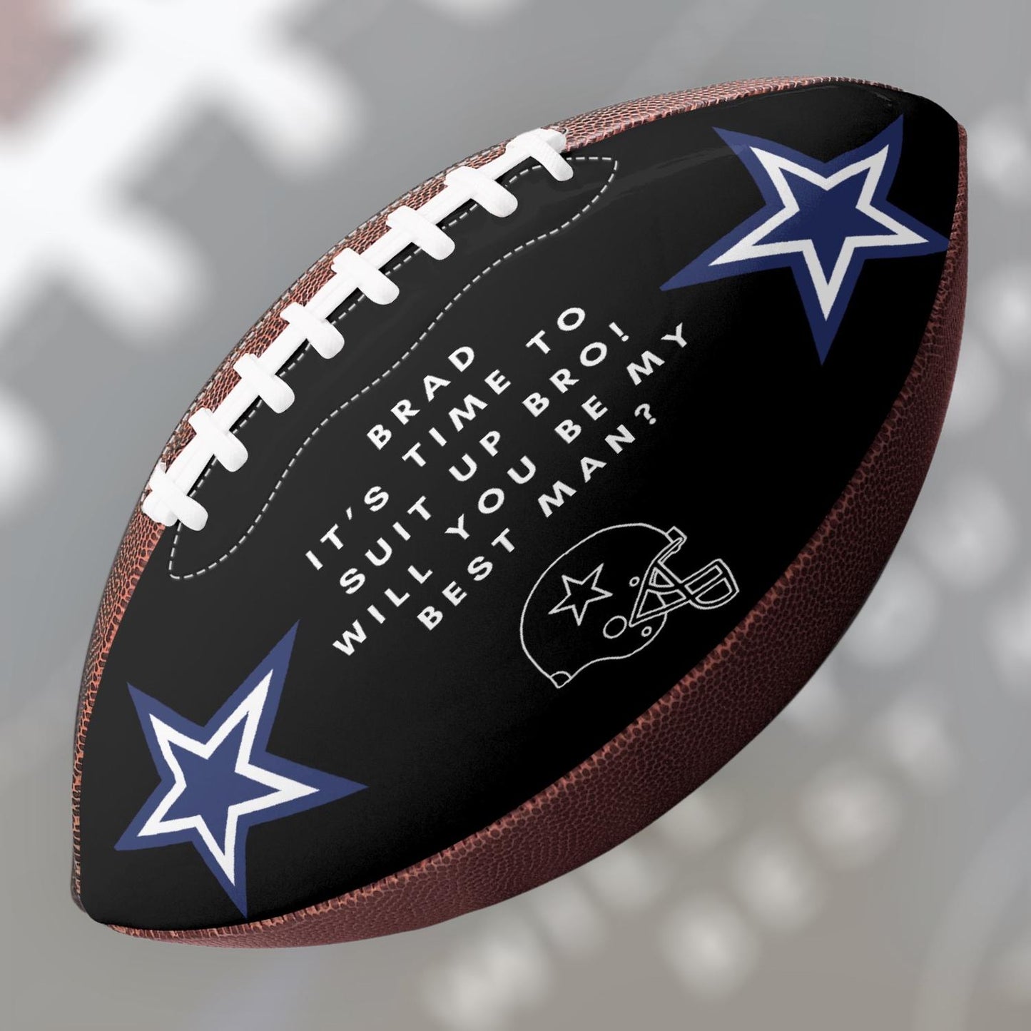 Groomsmen Proposal, Personalized Groomsmen Proposal, Football Proposal, Will You Be My Best Man, Will You Be My Groomsman