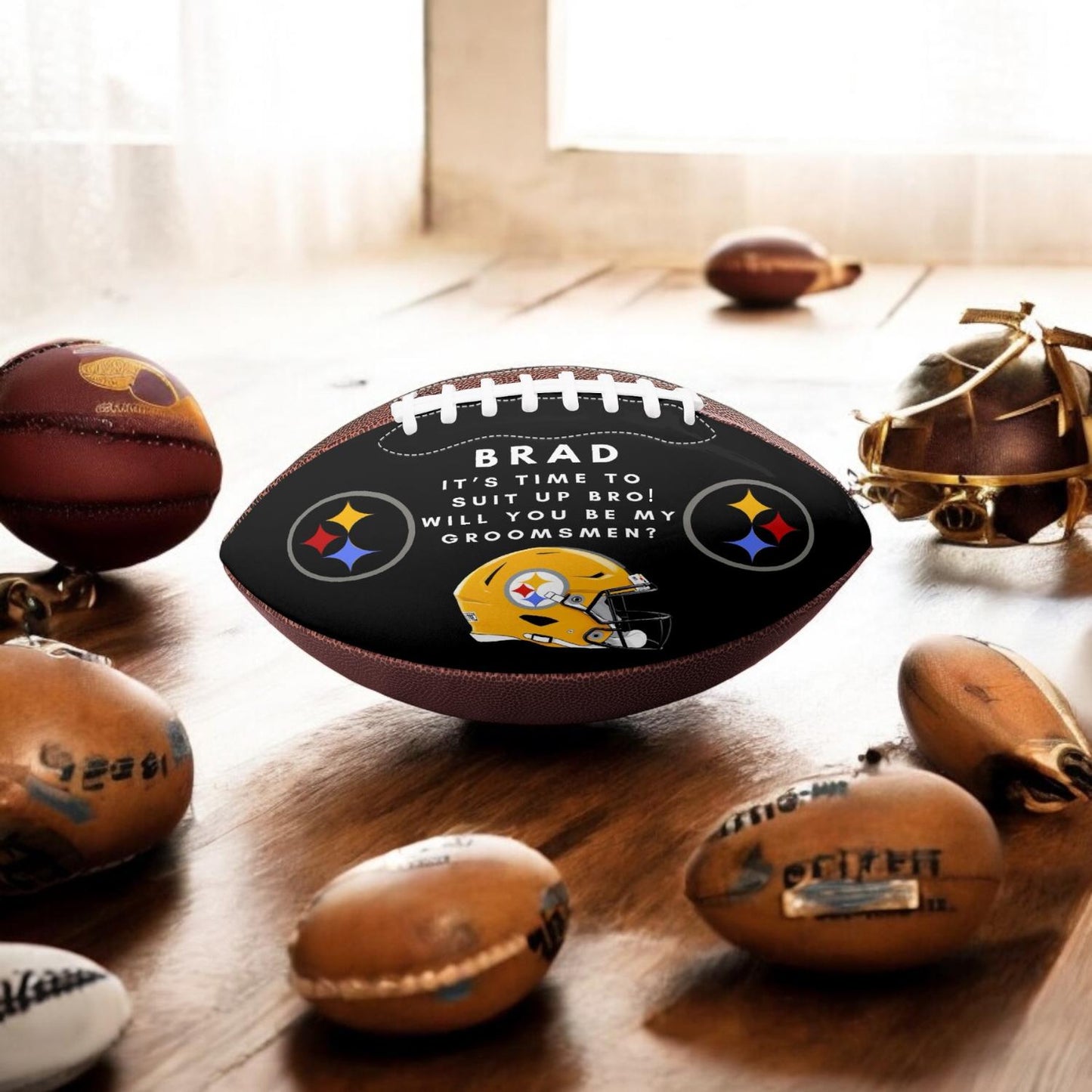 Groomsmen Proposal, Personalized Groomsmen Proposal, Football Proposal, Will You Be My Best Man, Will You Be My Groomsman